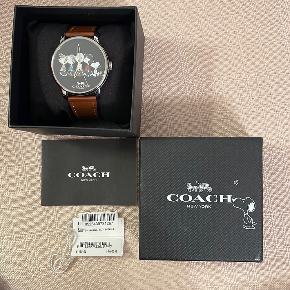 Coach Peanuts watch